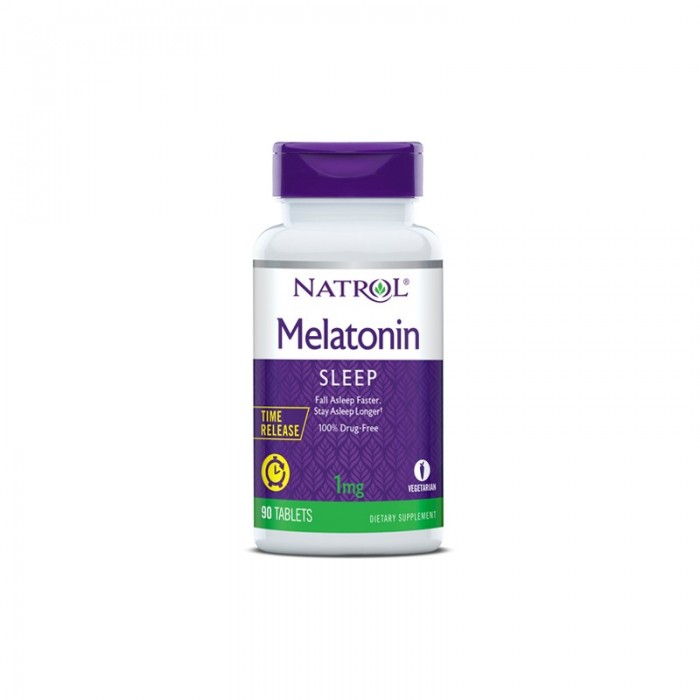 Natrol Melatonin Time Release 1mg / 90tabs.